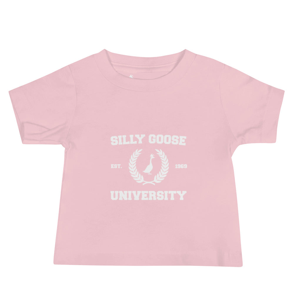 SGU Collegiate Seal | Baby Jersey Short Sleeve Tee - Pink