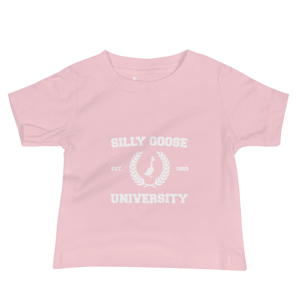 SGU Collegiate Seal | Baby Jersey Short Sleeve Tee - Pink