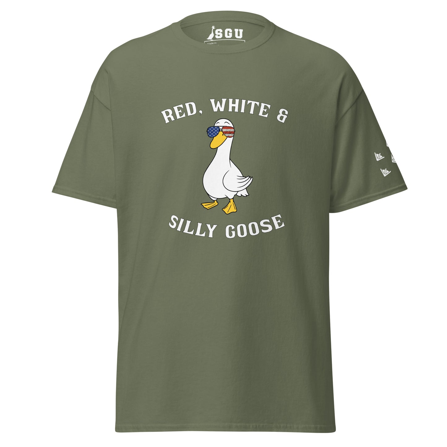 SGU Independence Day | Red, White & Goose | Premium T-Shirt