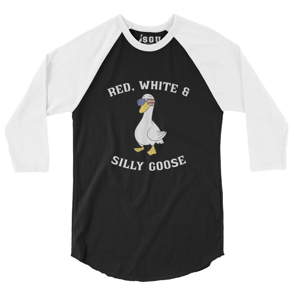 SGU Independence Day | Red, White, & Goose | 3/4 T-Shirt