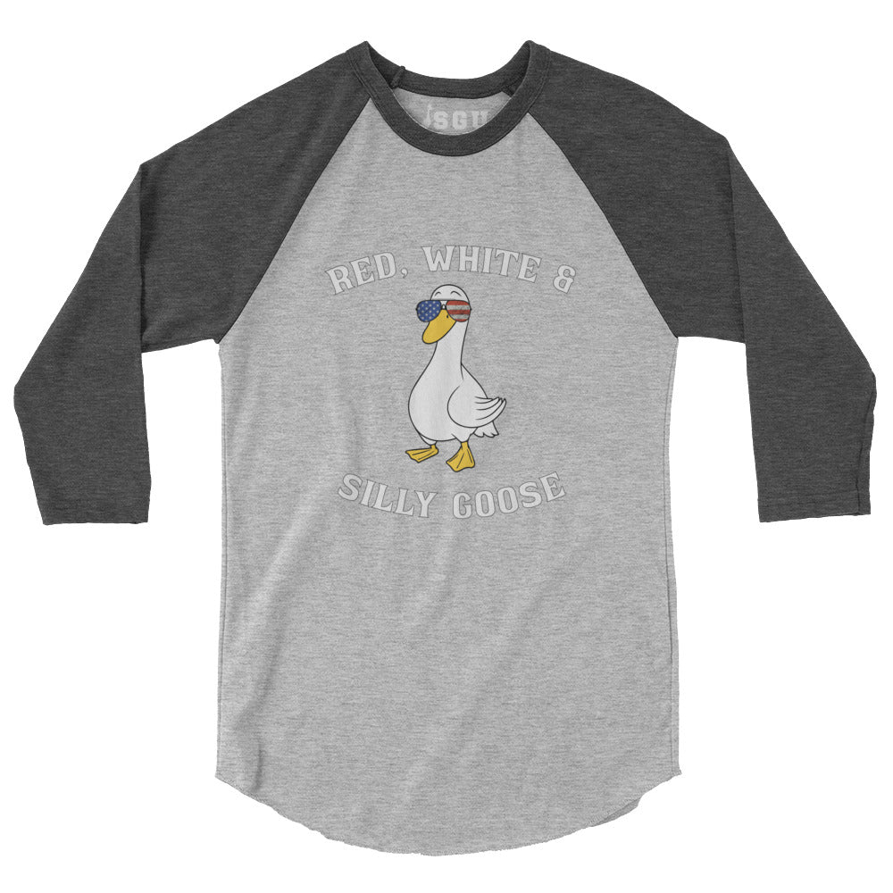 SGU Independence Day | Red, White, & Goose | 3/4 T-Shirt