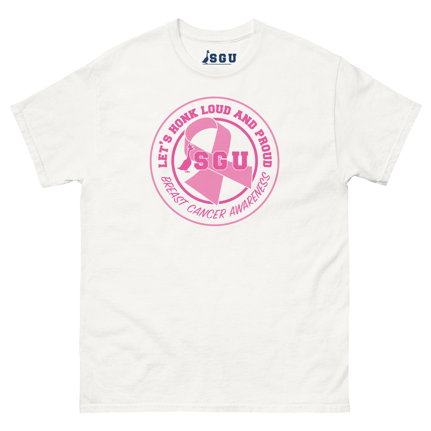 LIMITED EDITION | SGU + Breast Cancer Awareness Premium Unisex T-Shirt 1