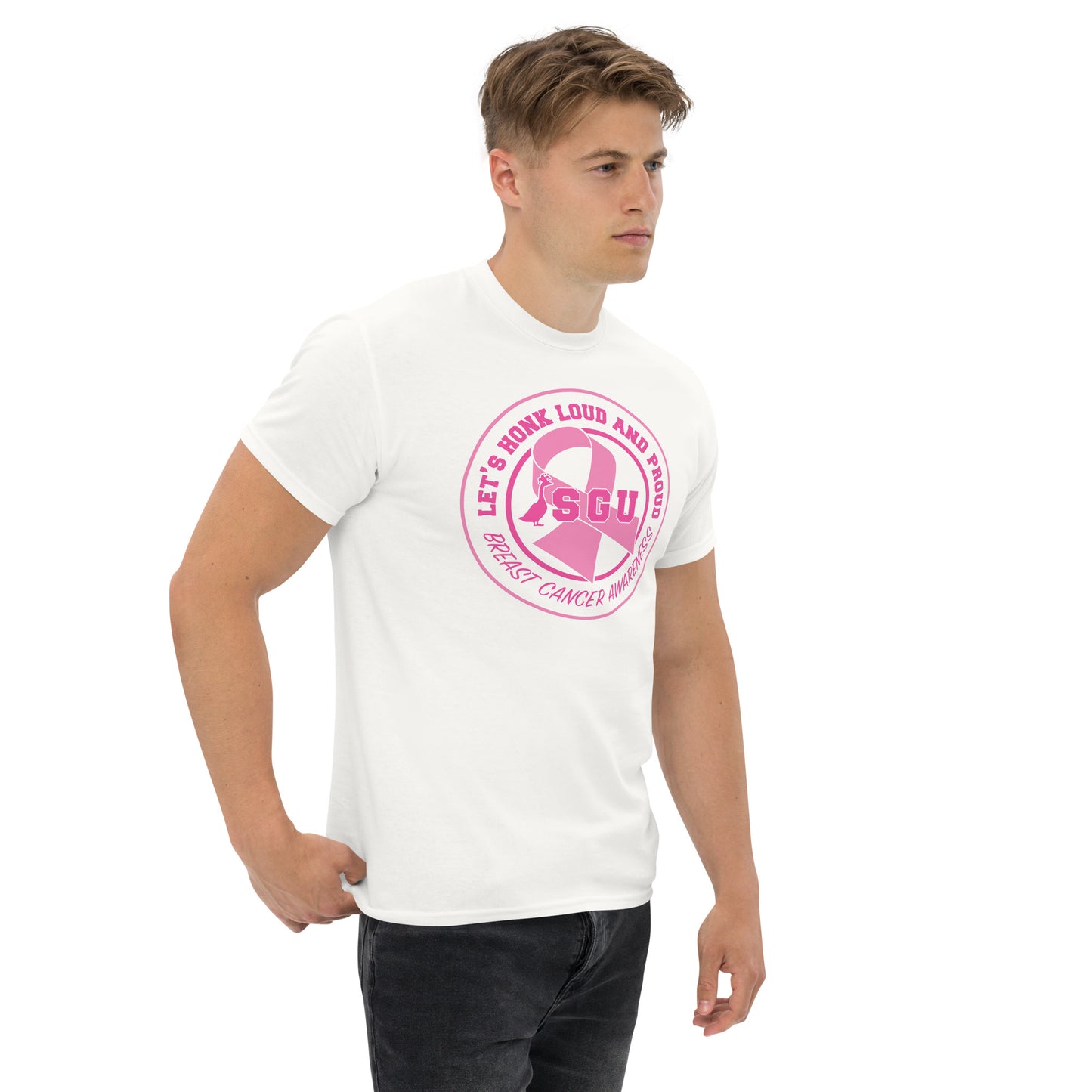 LIMITED EDITION | SGU + Breast Cancer Awareness Premium Unisex T-Shirt 1