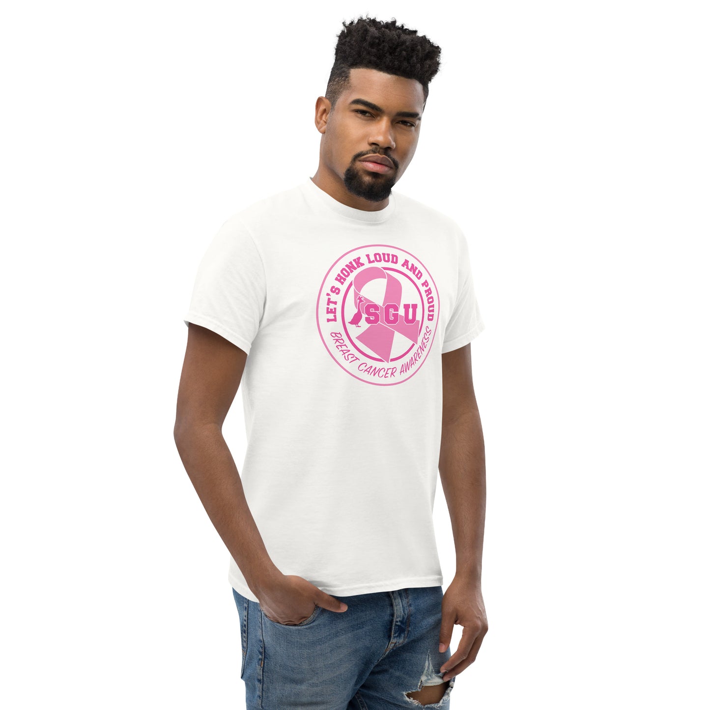 LIMITED EDITION | SGU + Breast Cancer Awareness Premium Unisex T-Shirt 1