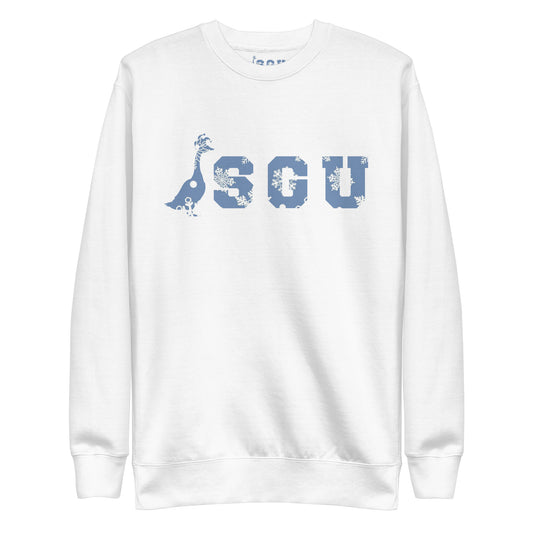 SGU Snowflake Winter Wonderland Edition | Premium Unisex Crewneck - Snow - Screen Print