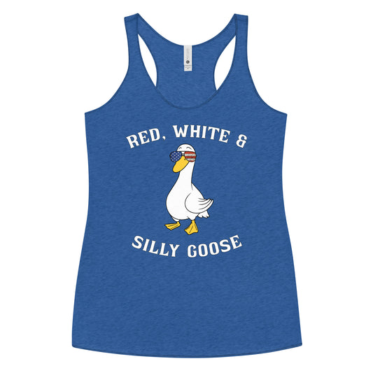 SGU Independence Day | Red, White, & Goose | Women's Racerback Tank
