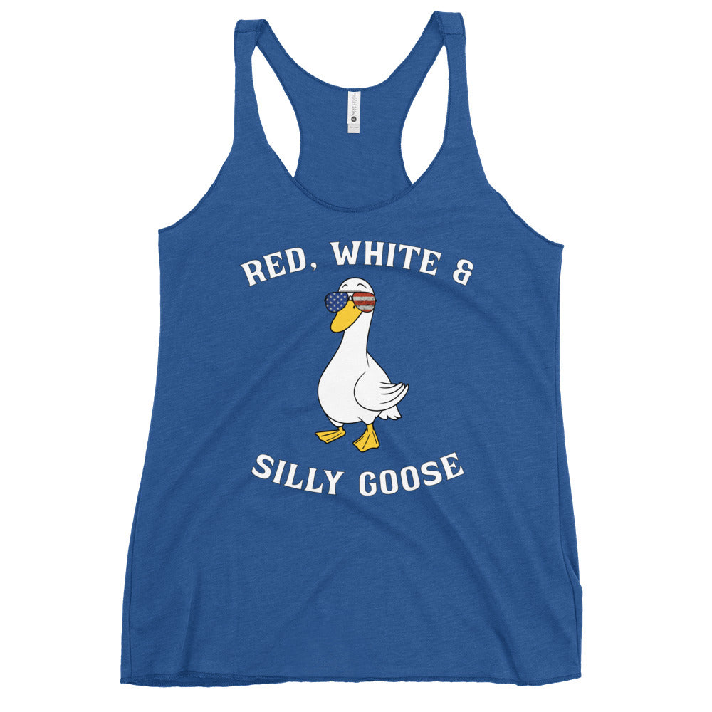 SGU Independence Day | Red, White, & Goose | Women's Racerback Tank