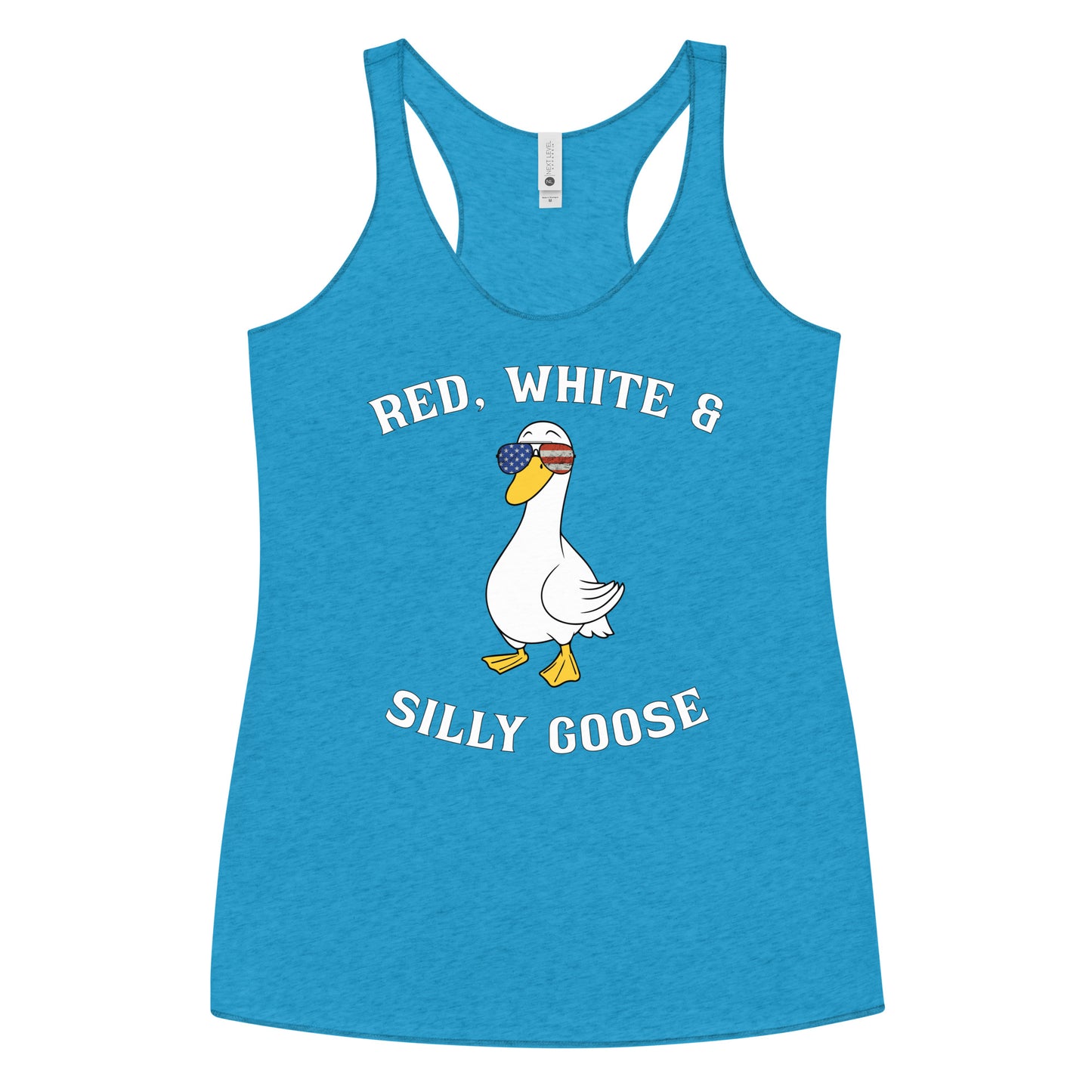 SGU Independence Day | Red, White, & Goose | Women's Racerback Tank