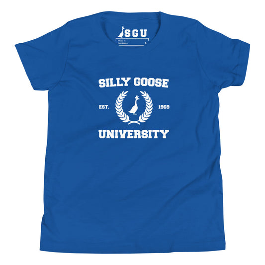 SGU Collegiate Seal | Youth Short Sleeve Tee - True Royal