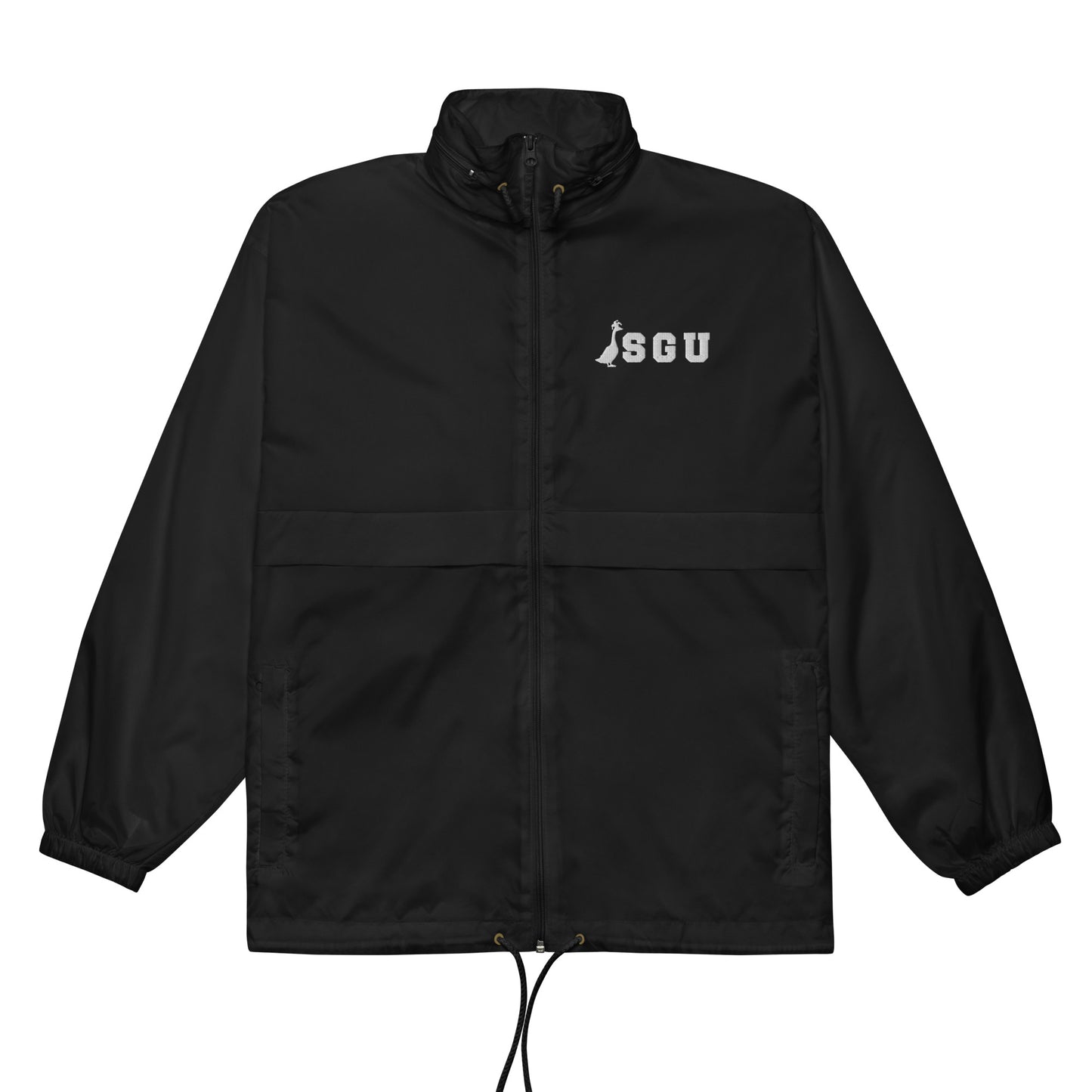 SGU | Packable Unisex Windbreaker - Black