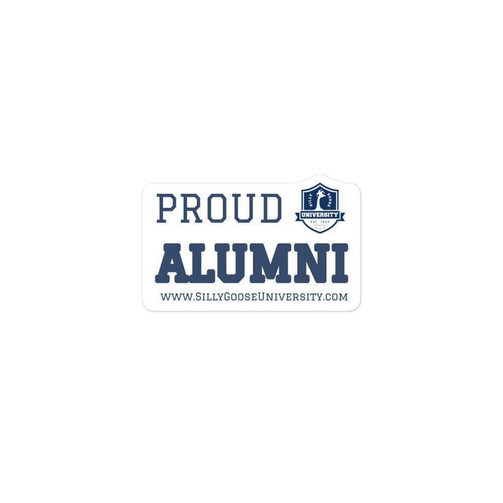 Proud SGU ALUMNI | Bubble-free Sticker