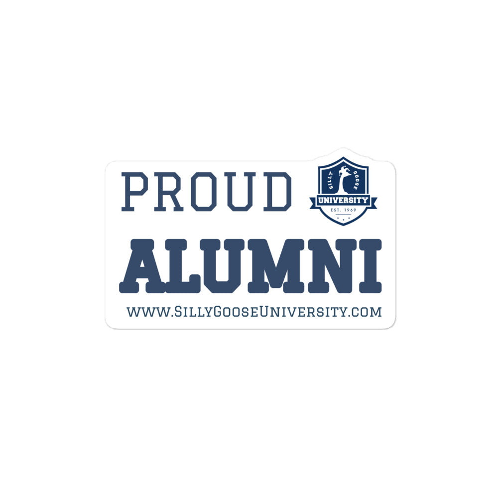 Proud SGU ALUMNI | Bubble-free Sticker