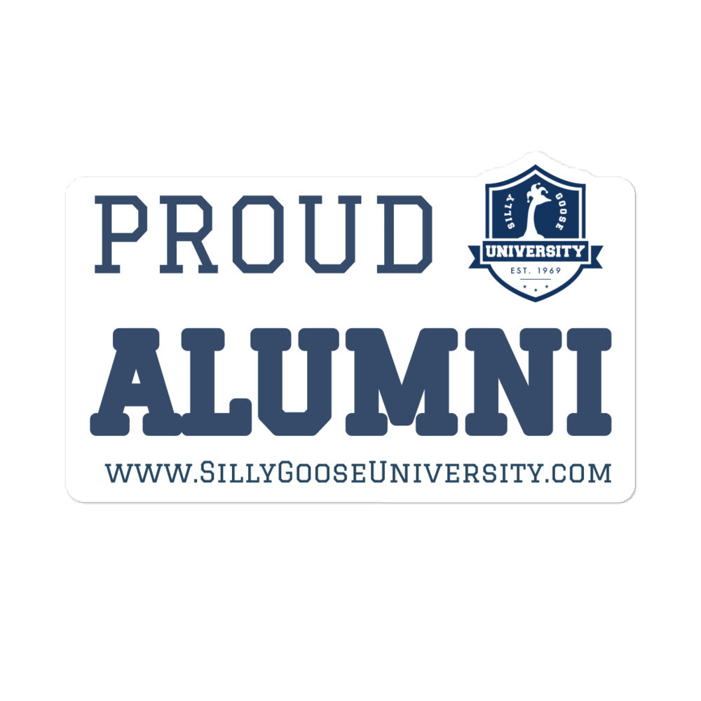 Proud SGU ALUMNI | Bubble-free Sticker