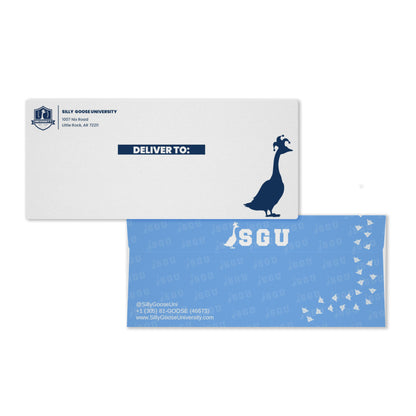 Customizable Silly Goose University Acceptance Letter