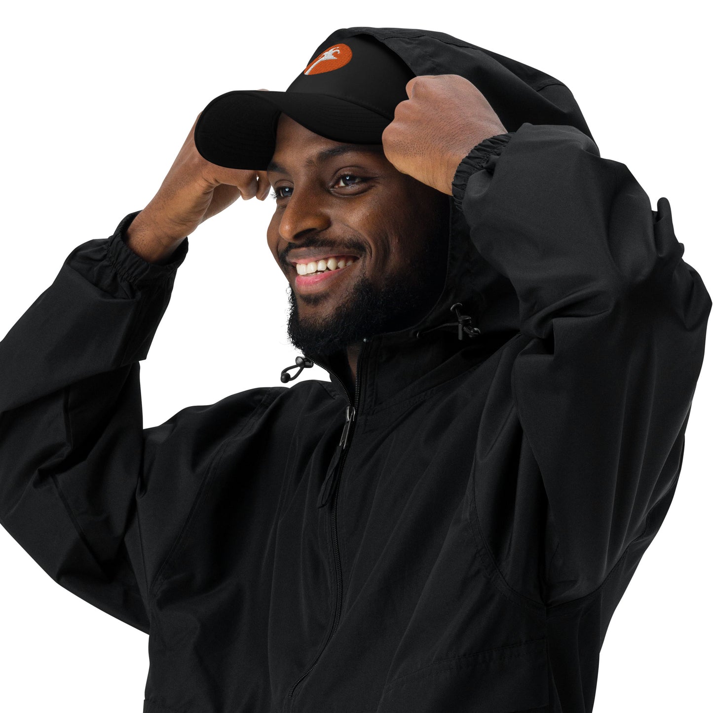 SGU Spooky + adidas | Dad Hat - Black/ Orange