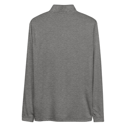 SGU + Adidas | Quarter Zip Pullover - Black Heather