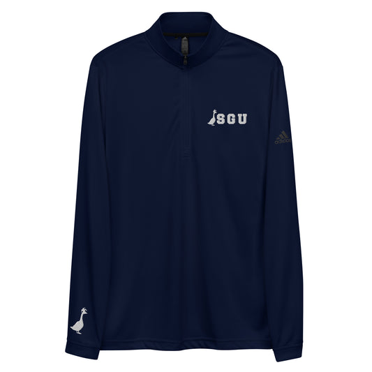 SGU + Adidas | Quarter Zip Pullover - Navy