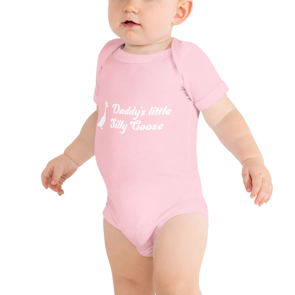 SGU | Daddy's Little Silly Goose | Baby Short Sleeve One Piece