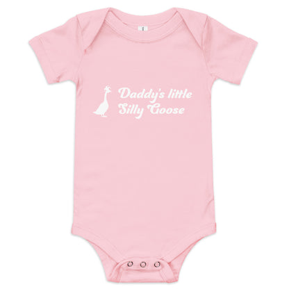 SGU | Daddy's Little Silly Goose | Baby Short Sleeve One Piece