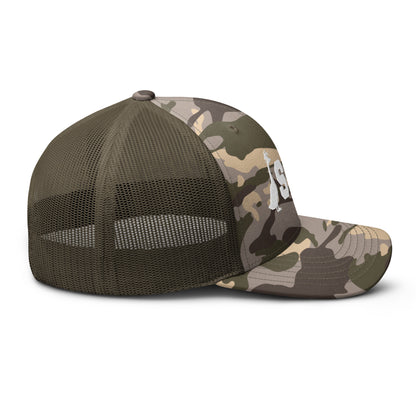 SGU Logo Camouflage trucker hat