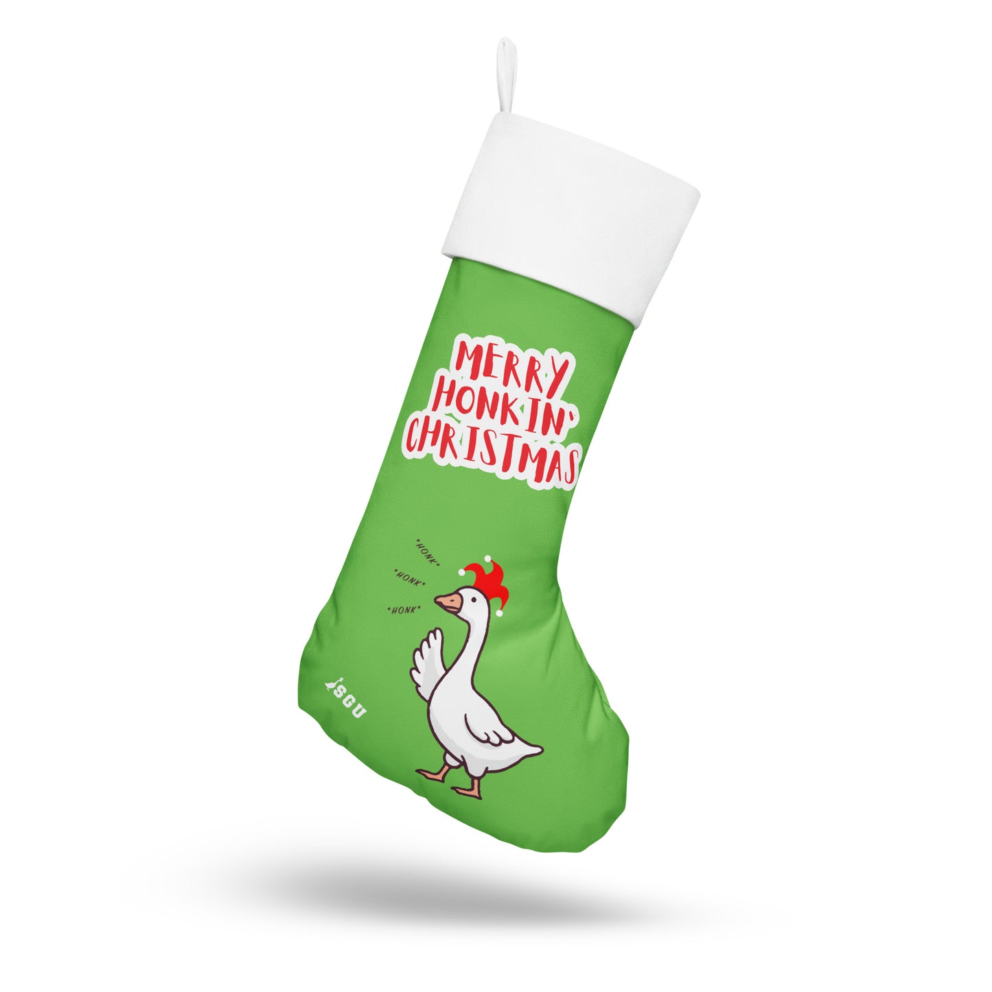 Silly Goose Christmas Stocking