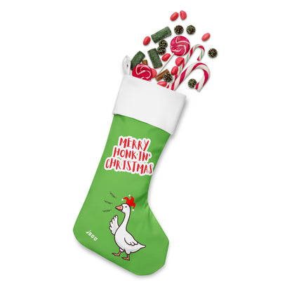 Silly Goose Christmas Stocking