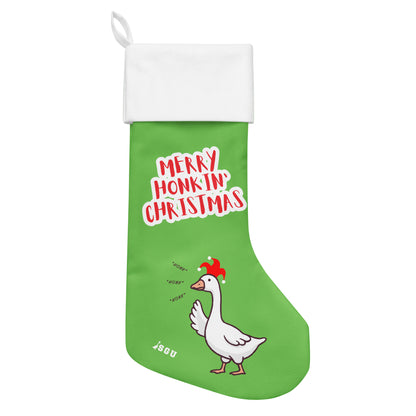 Silly Goose Christmas Stocking