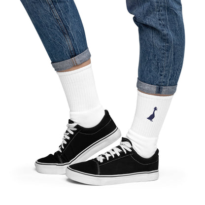 SGU | Goose Icon Socks - White