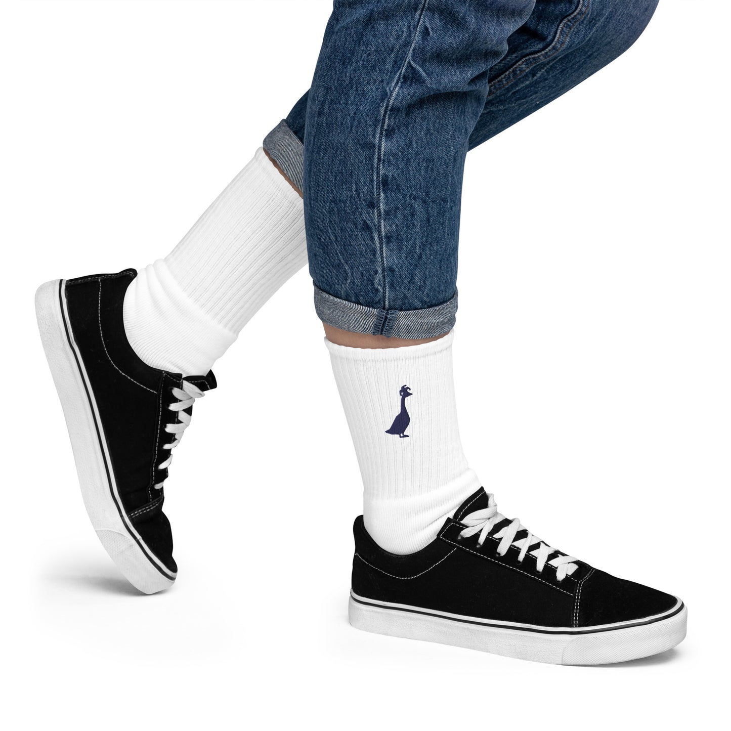 SGU | Goose Icon Socks - White