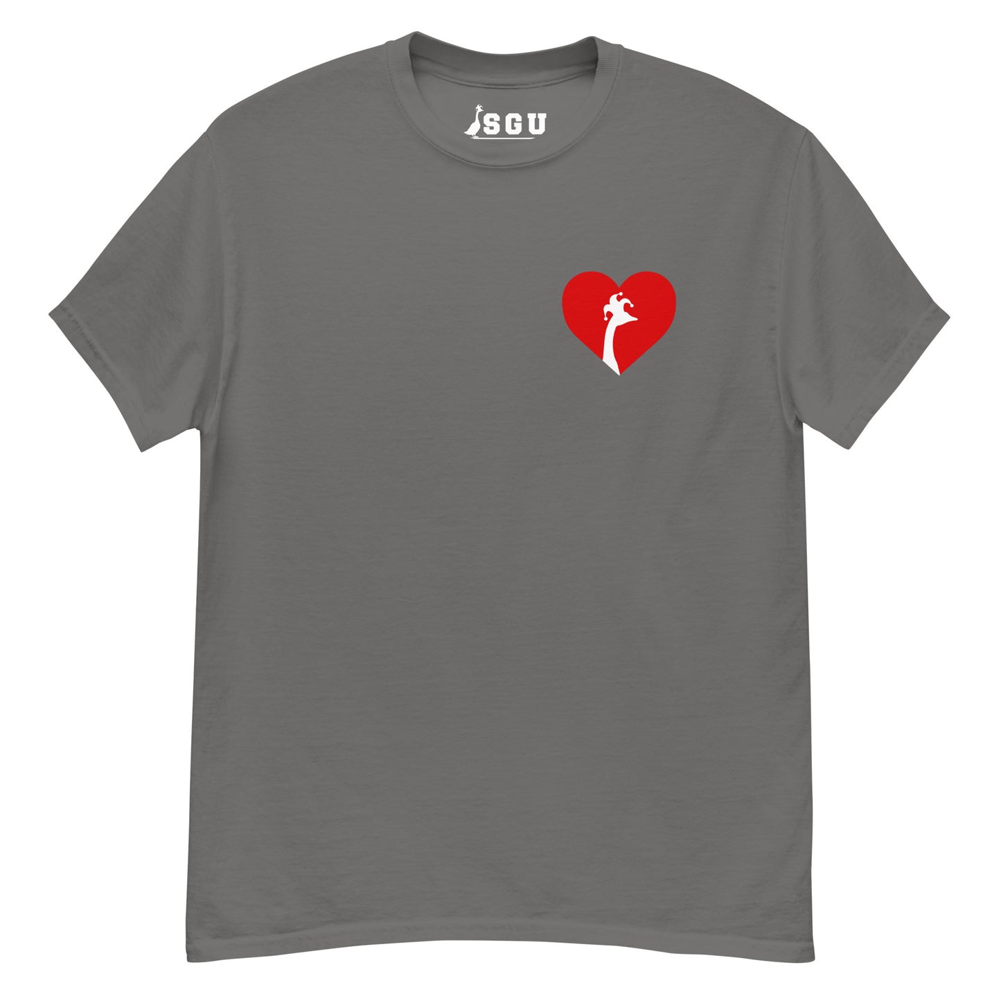 SGU Heart Goose | Premium Unisex T-Shirt - Screen Print