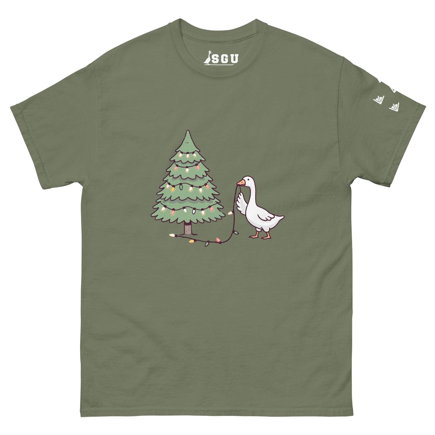 SGU Goose Lights Winter Wonderland Edition | Premium Unisex T-Shirt - Screen Print