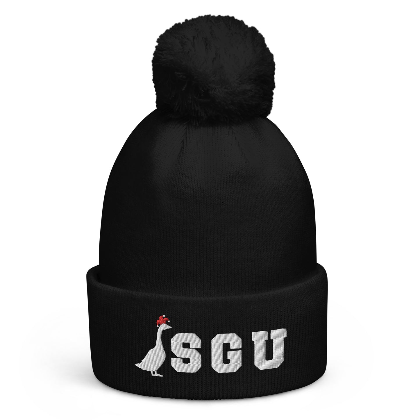 SGU Logo Winter Wonderland Edition | Premium Unisex Beanie - Coal