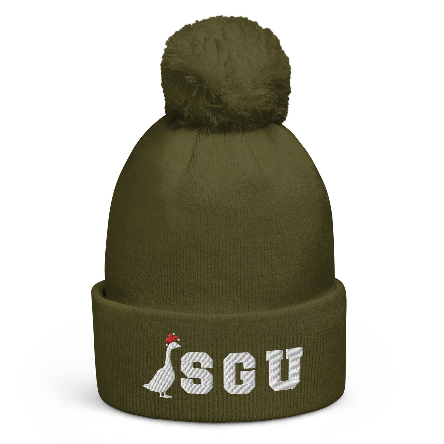 SGU Logo Winter Wonderland Edition | Premium Unisex Beanie - Moss