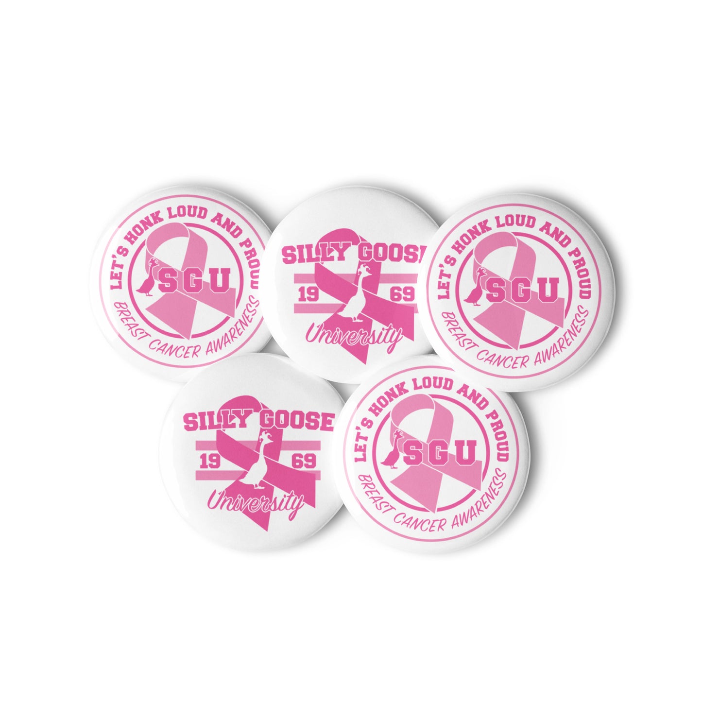 SGU Breast Cancer Awareness | Set of Pins | 2 designs