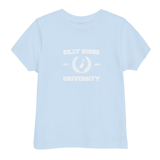 SGU Collegiate Seal | Toddler Jersey Short Sleeve Tee - Light Blue