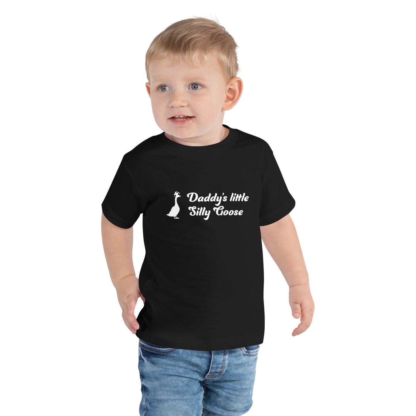 SGU | Daddy's Little Silly Goose | Toddler Short Sleeve Tee