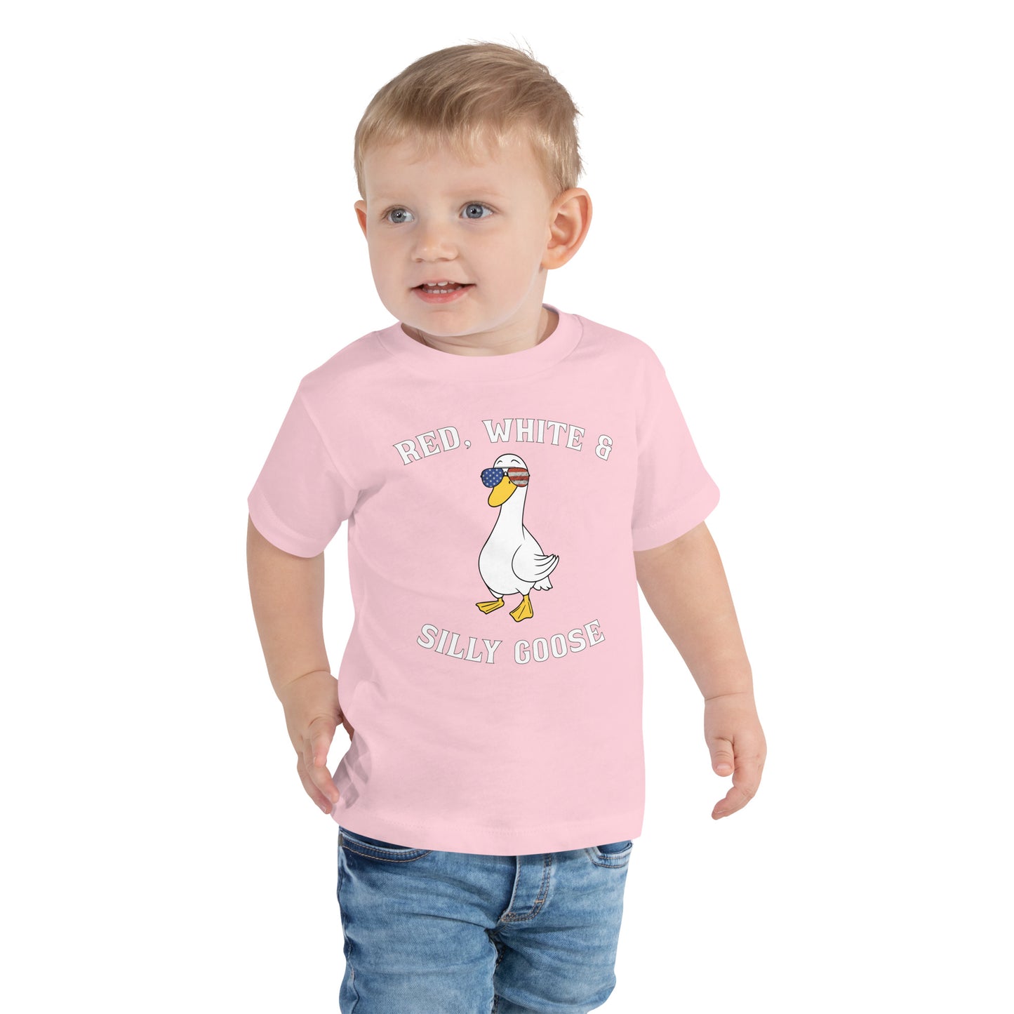 SGU Independence Day | Red, White, & Goose | Toddler Short Sleeve Tee