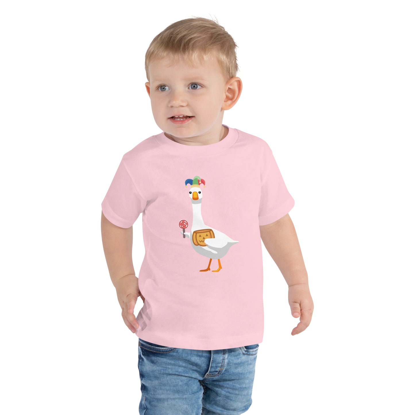 SGU Silly Trick-or-Treat Goose | Toddler Short Sleeve Tee