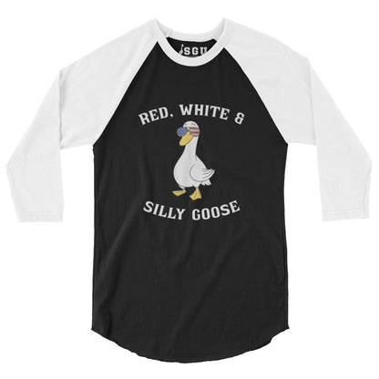 SGU Independence Day | Red, White, & Goose | 3/4 T-Shirt