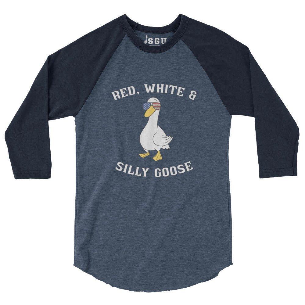SGU Independence Day | Red, White, & Goose | 3/4 T-Shirt
