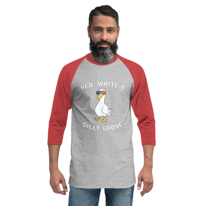 SGU Independence Day | Red, White, & Goose | 3/4 T-Shirt