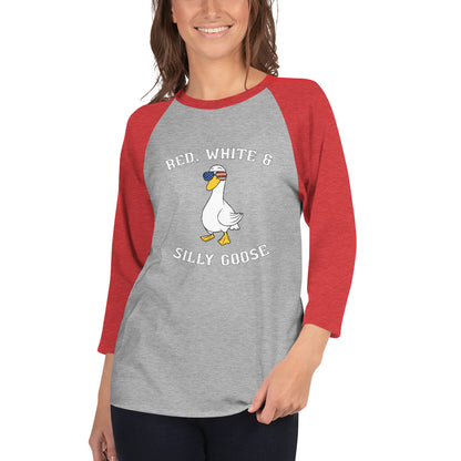 SGU Independence Day | Red, White, & Goose | 3/4 T-Shirt