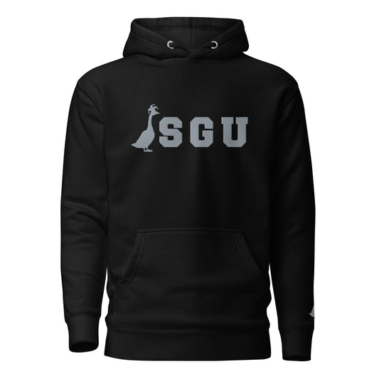 SGU Ghost Grey | Premium Unisex Hoodie - Embroidered