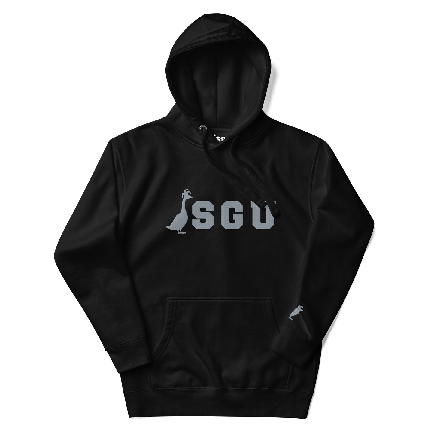 SGU Ghost Grey | Premium Unisex Hoodie - Embroidered