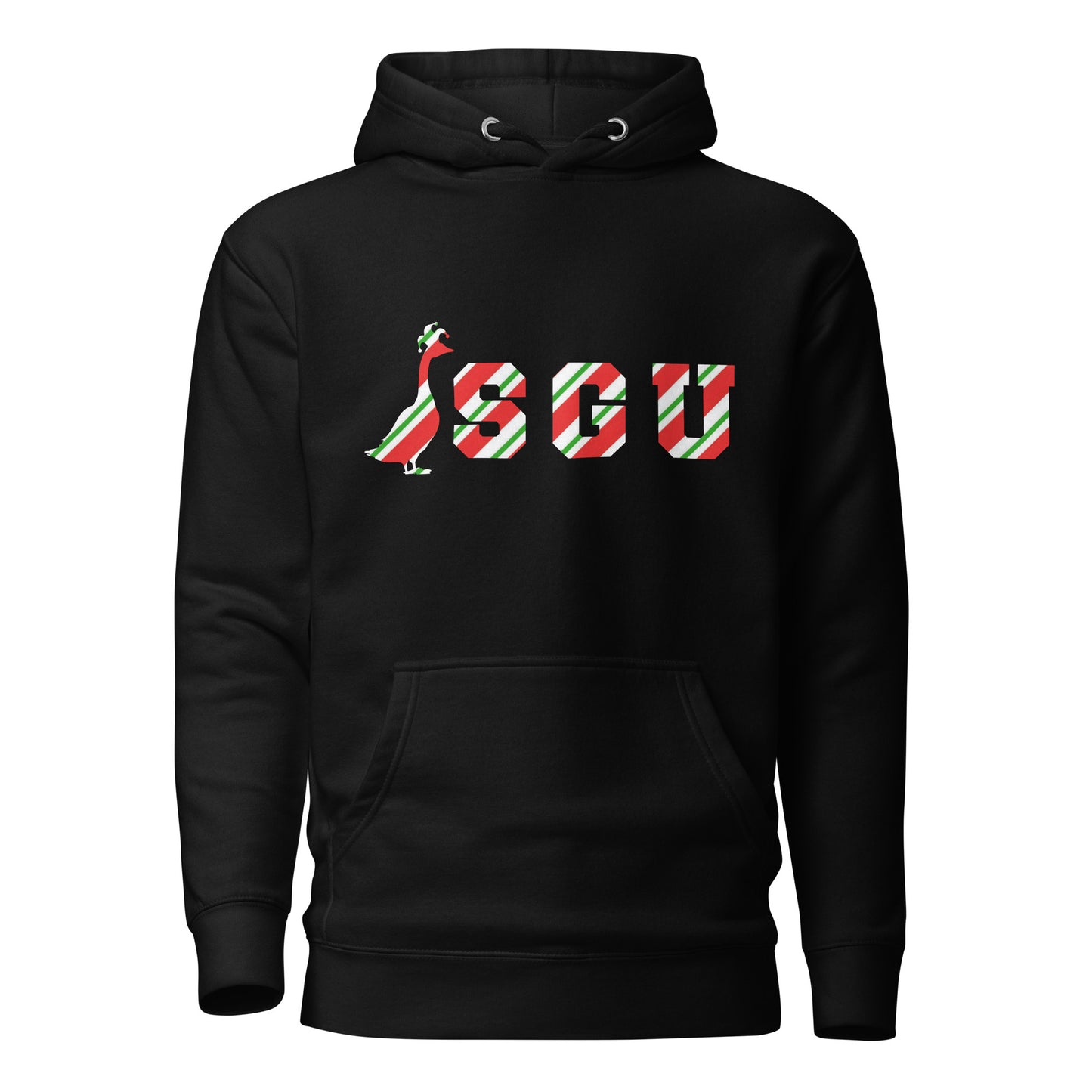 SGU Candy Cane Winter Wonderland Edition | Premium Unisex Hoodie - Coal - Screen Print