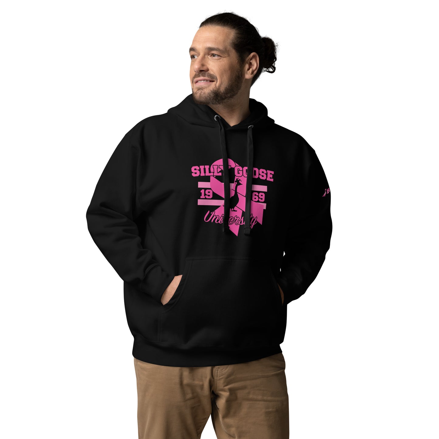 Limited Edition | Ribbon | Breast Cancer Awareness | Premium Unisex Hoodie - Screen Print