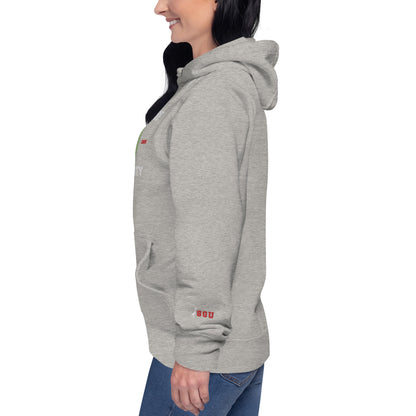 SGU Collegiate Seal Winter Wonderland Edition | Premium Unisex Hoodie - Carbon Grey - Embroidered