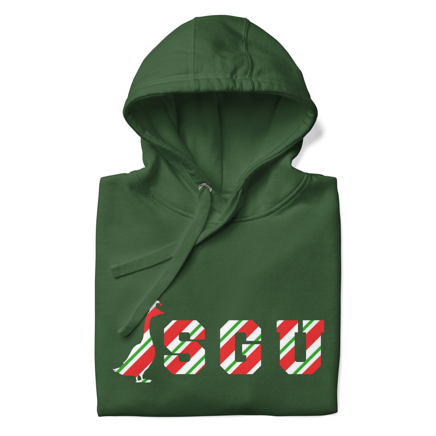 SGU Candy Cane Winter Wonderland Edition | Premium Unisex Hoodie - Evergreenl - Screen Print