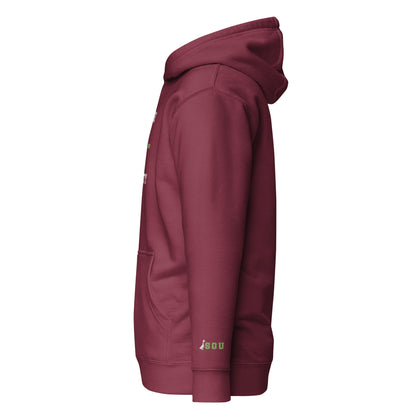 SGU Collegiate Seal Winter Wonderland Edition | Premium Unisex Hoodie - Cranberry - Embroidered