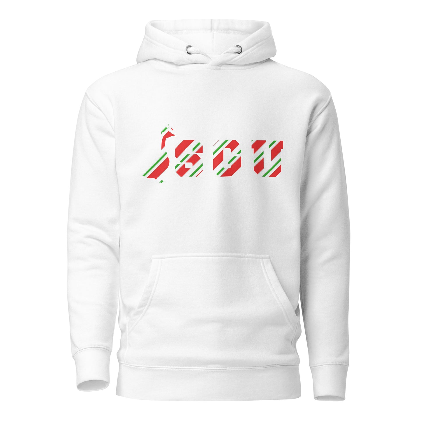 SGU Candy Cane Winter Wonderland Edition | Premium Unisex Hoodie - Snow - Screen Print